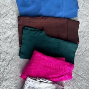 Colorful Activewear Leggings Set